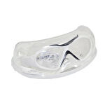 Bermuda Silikon Antifog Sörf Yüzücü Gözlüğü Beyaz/Siyah