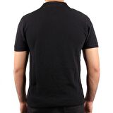 A+ Naples Erkek Siyah Renk Polo Yaka T-shirt