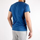 A+ Palermo Erkek Koyu Mavi Basic T-shirt