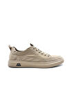 Guja Erkek Günlük 24y510-2 Otomatik Bağcık Bej Paraşüt Sneaker Ayakkabı