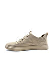 Guja Erkek Günlük 24y510-2 Otomatik Bağcık Bej Paraşüt Sneaker Ayakkabı