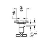 Artema Juno Ara Musluk Krom A41551