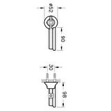 VitrA Juno Classic Sabunluk Krom A44418