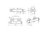 VitrA Origin A4261936 Banyo Bataryası, Mat Siyah