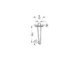 Artema Axe S A42540 Gümüş Banyo Bataryası Çıkış Ucu