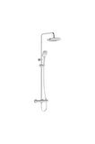 VitrA Aquaheat Bliss 240 2f Termostatik Duş Sistemi, Krom A47205