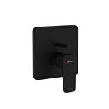Artema Root Square A4282836 Ankastre Banyo Bataryası, Mat Siyah