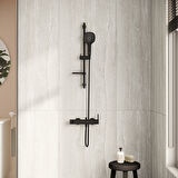 Vitra Origin A4261936WTC Banyo Bataryası, Mat Siyah