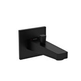 Artema Root Square A4313136 Çıkış Ucu, El Duşu Çıkışlı, Mat Siyah
