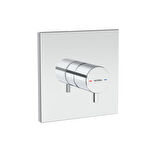 Artema Root Square A43388 Ankastre 3 Yollu Yönlendirici, Krom