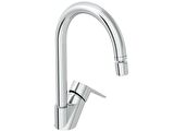 Artema Twist Round Eviye Bataryası - Low - Krom