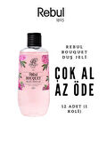 Rebul Bouquet Duş Jeli 500ml x12 | Çok Al Az Öde | Çiçeksi Ferahlık | Ekonomik Paket