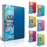 Combo Spiralli Seperatörlü Plastik Kapak Defter A4 210 Yaprak 9+2 Defter (2455) Gıpta