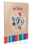 My Notes Tel Dikişli Ofset Pp Kapak Defter A4 80yp Kareli