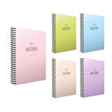 Gıpta 3234 Pastoral Spiralli PP Kapak A4 60 Yaprak Kareli Defter