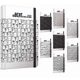 Gıpta Beat 19x26cm Dikişli Sert Kapak Defter 120yp Kareli 4226