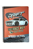 Gıpta A4 80 Yaprak Kareli Speed Notes Karton Kapak Spiralli Defter