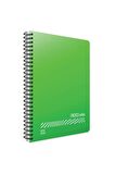 GIPTA ECO FRESCO DEFTER A4 SİRALLİ 120 YP KARELİ