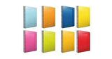 1 ADETGıpta Fresco Spiralli Düz Plastik Defter A4 144 YP Kareli 4941