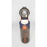 Gıpta K7548 Cool-J Air Tritan 620 Ml Kilitli Vakumlu Matara - Siyah