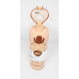 KİLİTLİ TRITAN MATARA 600ML PEMBE