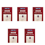 Gıpta 2025 365-GTB 10x13 Masa Takvimi Blok AJND 5 Adet