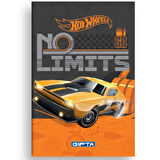 Gıpta Hot Wheels Karton Kapak Dikişli Not Defteri A6 48 Yaprak Çizgili (5443)