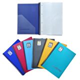 Gıpta Chromo 100 Yp. A4 Spiralli Pp. Kapak Defter Kareli