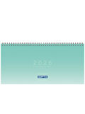 Gıpta 2026 Spiralli Masa Takvimi 16x33 cm Pastel Yeşil 506-PXK 