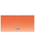 Gıpta 2026 Spiralli Masa Takvimi 16x33 cm Turuncu 506-PXK