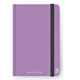 Gıpta Canvas Notes Sert Kapak Dikişli Lastikli Not Defteri 9x14 96 Yaprak Çizgili (6975)