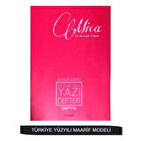 Gıpta Mica A5 40 Yaprak Plastik Kapak Dikişli Dik Temel Güzel Yazı Defteri(Maarif Modeli)