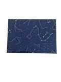 15,5×22,5×8 cm Astroloji Cosmic Temalı Dikdörtgen Lüks Yılbaşı Hediyelik Karton Kutu