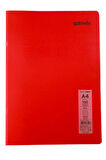 Mynote Text Neon A4 100 Yaprak Kareli Plastik Kapak Defter