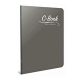 Gıpta C-Book A4 60 Yaprak Plastik Kapak Dikişli Defter Çizgisiz 6 Adet