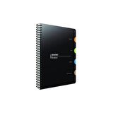 Gıpta Quadro Spiralli 4 Seperatörlü PP Kapak 17*24 -150 Yaprak Kareli