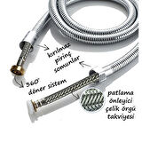 Yapıtaşı Yt263 Kartepe Banyo Tepe Robot Duş Seti