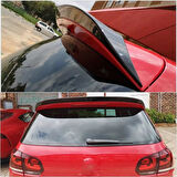 AUTOGP  Vw golf 6 gti bagaj üstü spoiler pianoblack boyalı 2009 / 2013