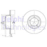 Land Rover Fren Diski On Defender 87-16 Discovery 1 89-98 Range Rover Classıc 86-91 - Delphi Bg2297
