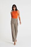 Diana Vizon Yüksek Bel Dad Straight Fit Jean Pantolon C 4517-033