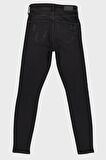 Naomi Siyah Normal Bel Yıpratmalı Skinny Fit Jean Pantolon C 4526-040