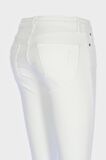 Naomi Beyaz Normal Bel Yıpratma Detaylı Paçası Kesikli Skinny Fit Jean Pantolon C 4526-056