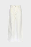 Ekru Normal Bel Patı Düğmeli Loose Fit Jean Pantolon C 4934-019