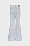 Açık Mavi Normal Bel Relax Bootcut Fit Jean Pantolon C 4809-009