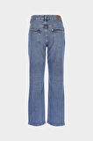 Sydney Yüksek Bel Açık Mavi Patı Fermuarlı Slim Fit Jean Pantolon C 4529-093