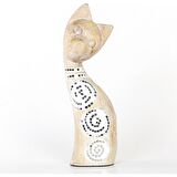 Euro Flora Ahşap Kedi Biblosu 14,5x8,5x45,5 Cm