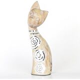 Euro Flora Ahşap Kedi Biblosu 14,5x8,5x45,5 Cm
