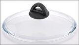 22 CM PAŞABAHÇE PAYREX CAM KAPAK (KUŞAKLI KULP
