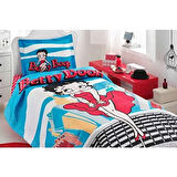 Özdilek Tek Kişilik Lisans Baskılı Kapitone Set Betty Boop City