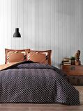 ÖZDİLEK KAPİTONE NEVRESİM TAKIMI ORANJ KUDONTA 180X230